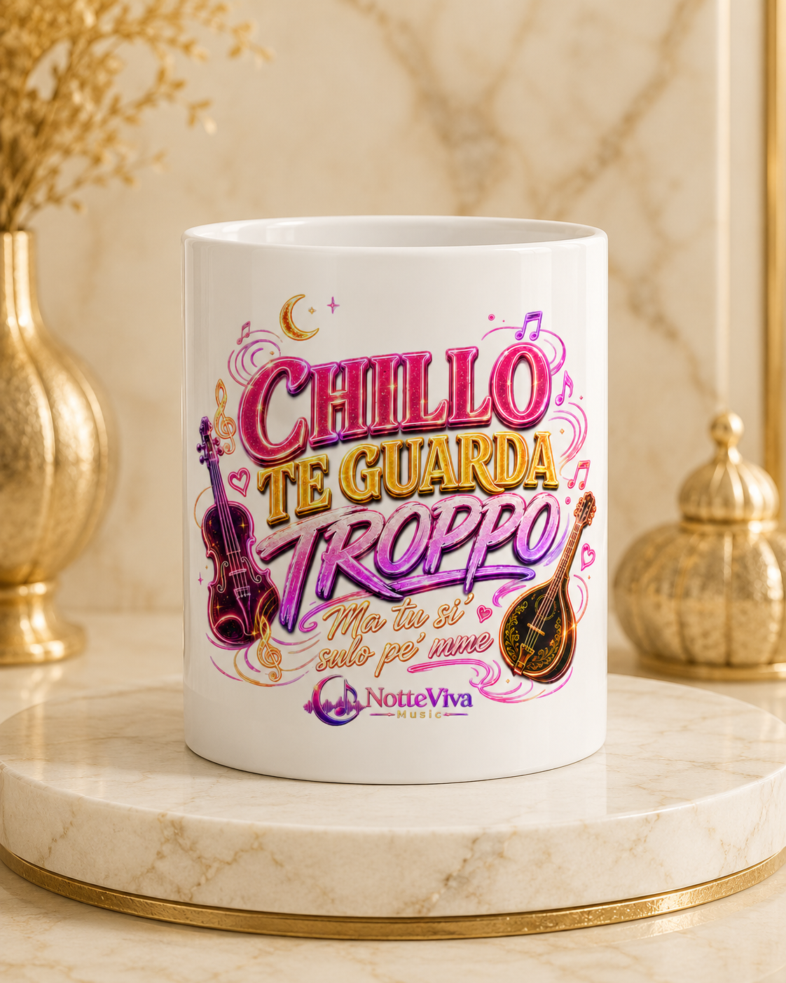 Tazza “Chillo Te Guarda Troppo” — NotteViva Music