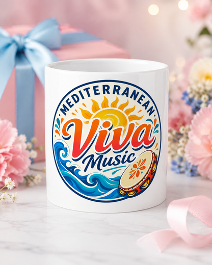 Tazza Mediterranean Viva Music — Logo Ufficiale